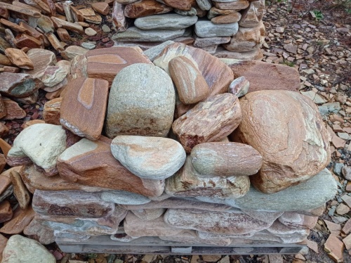 Златолит жёлтый, жёлто-зелёный глыбки и валуны для ланшафтного дизайна купить в Сатке