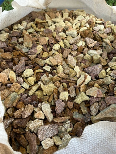 Златолит персиковый декоративная каменная крошка купить в Сатке